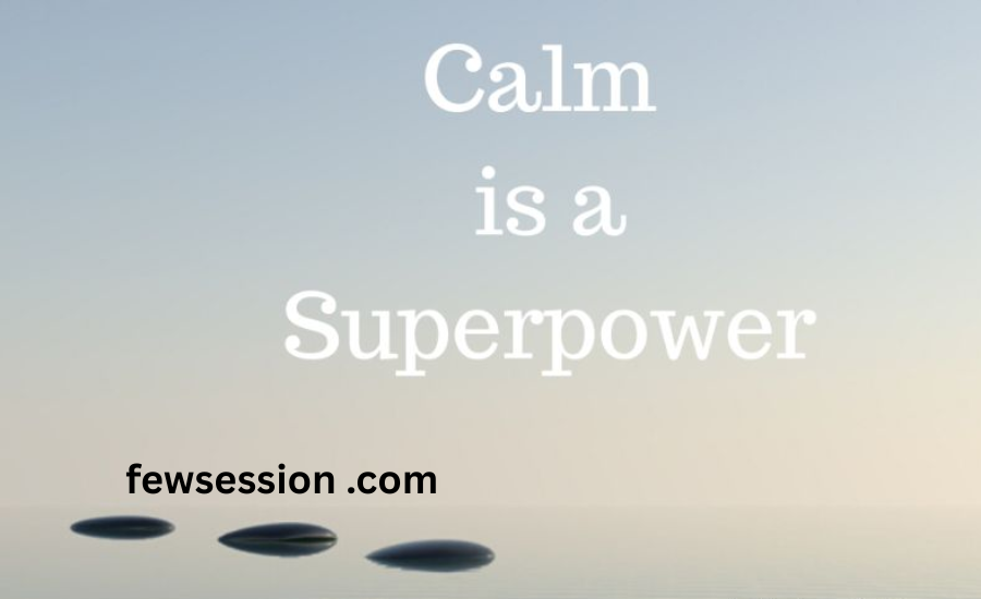 as calm as what
