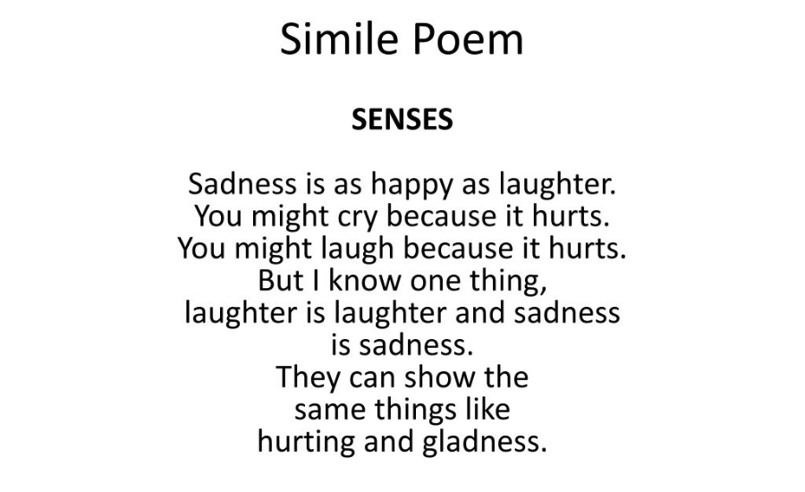 sad similes