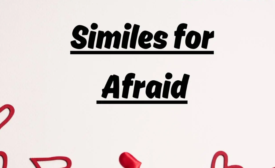 simile for scared