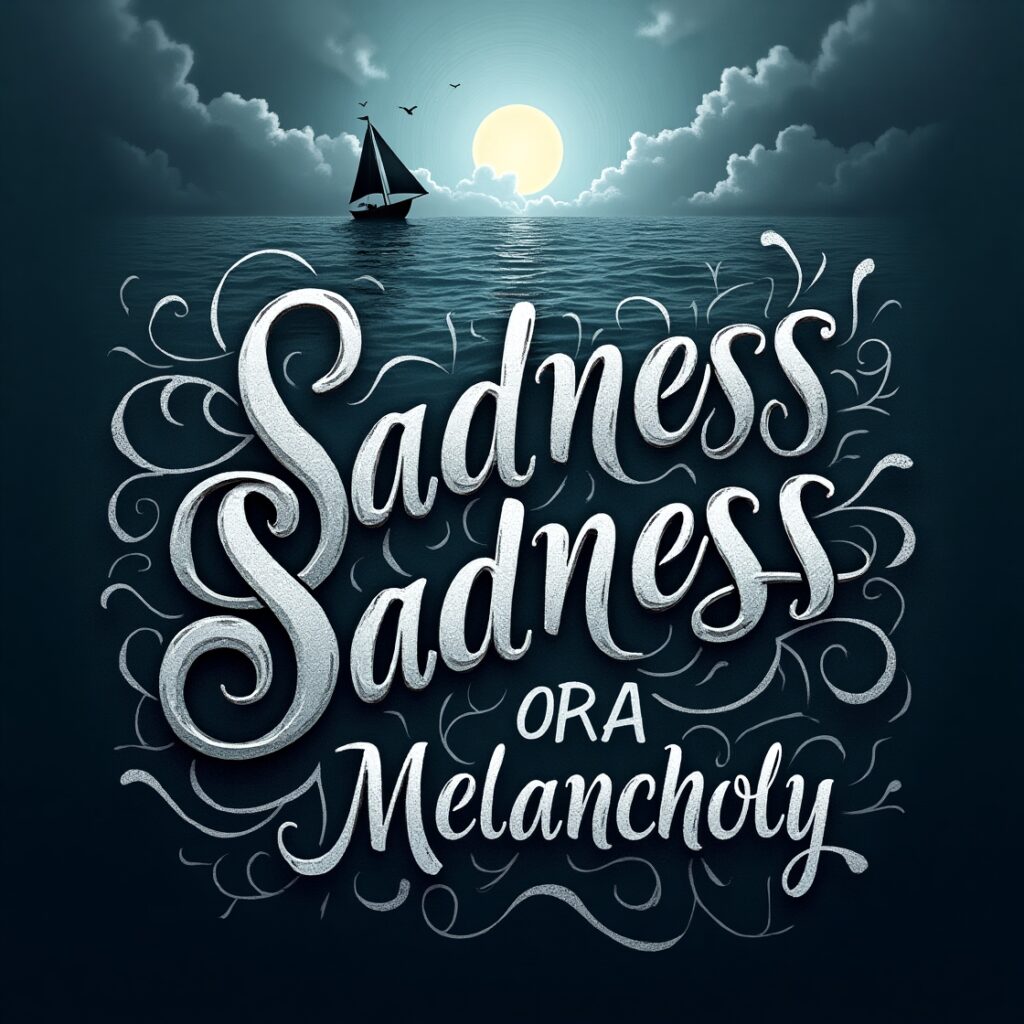 Metaphors for sad Best Emotional Metaphors, Night That Never Ends & More 2 Flux Dev Create a vibrant highcontrast graphic image with bold 1