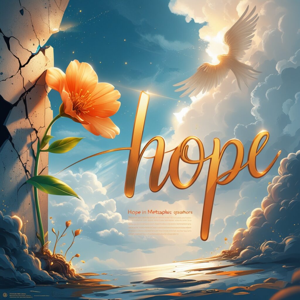 Metaphors for hope Beacon in the storm, Seed of Possibility & More 4 Leonardo Phoenix 10 Illustrate a vibrant and emotive highgraph 0