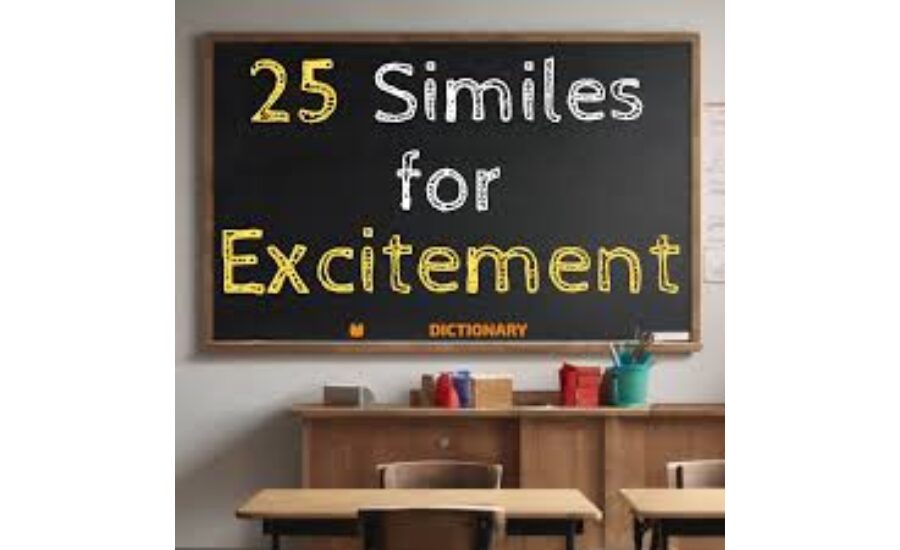 Similes for excited As happy as a clam, As Giddy as a Schoolgirl & More 2 Untitled design 24